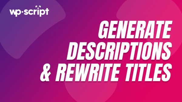 Use AI in post list video