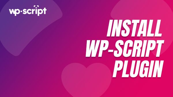 Install the plugin video